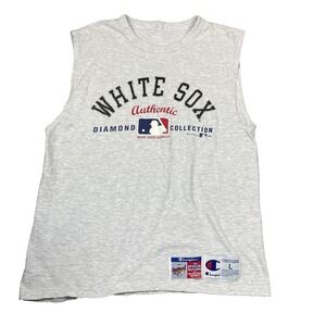 Chicago White Sox Champion Diamond Collection Tank Large 1996 Vintage